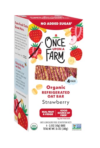 Once Upon a Farm Organic Strawberry Refrigerated Oat Kids'