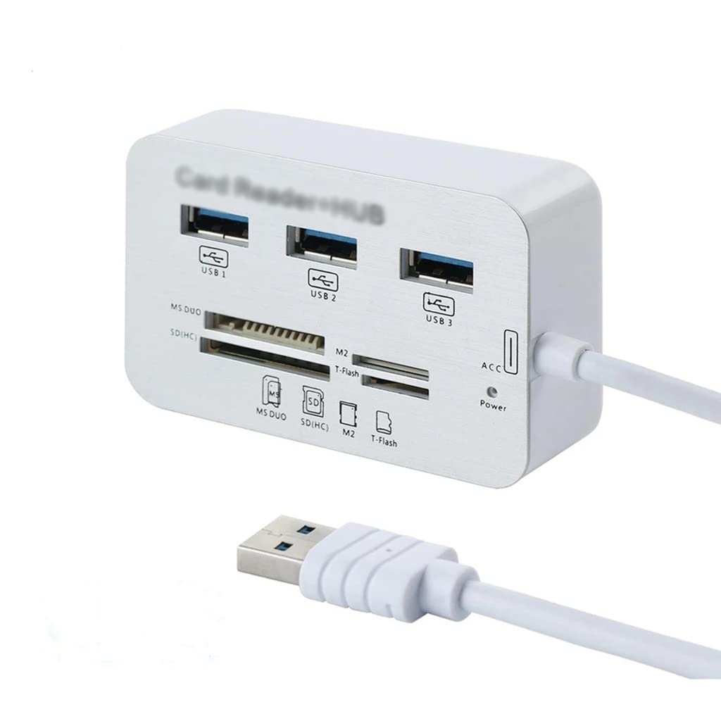 Splitter Hub Multi Port with Card Reader All in for Computer Accessories