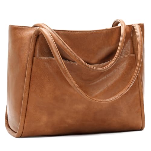 GAEKEAO Bolso Bandolera para Mujer para Universitarias Trabajo Shopper PU Cuero Bolso Hombro Bolsa de Mano Tote