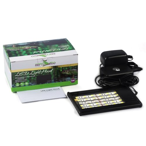 ReptiZoo LED beleuchtende LichtHaube in 6 Watt (13x9 cm) (LED001)