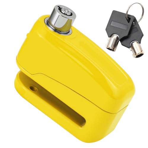 Serrure électrique de frein à disque d'alarme et double verrouillage moto