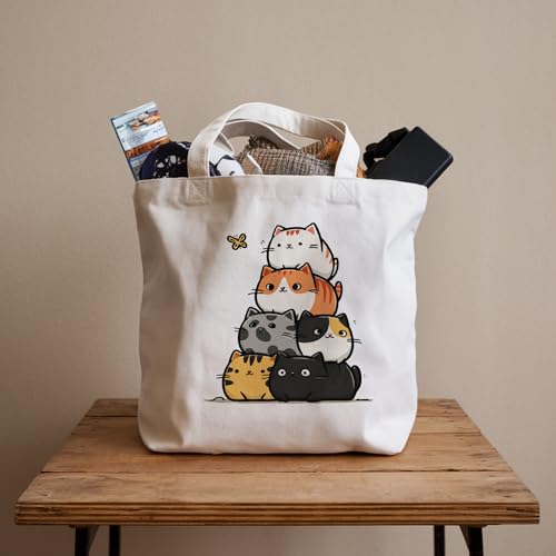 Bolsa Tote Cat Lover para Mujer miniatura 6