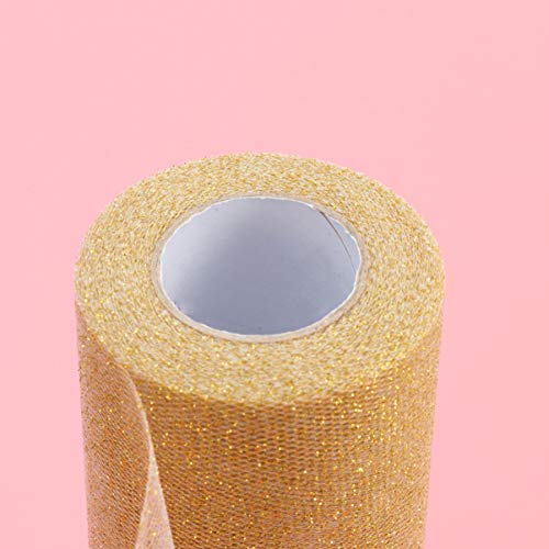 Lurrose 2 Pezzi 6 Nastro di Tulle Cucito Tessuto