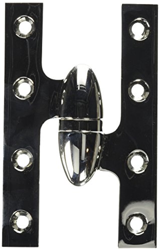 Deltana OK5032B14-R Solid Brass 5-Inch x 3 1/4-Inch Olive Knuckle Hinge