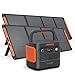 Jackery 2000 v2 Tragbare Powerstation mit 2 * 200W Solarpanel, 2042Wh Solargenerator mit 2200W Ausgang, LiFePO4 Batterie Schnellladung für Camping, Wohnmobil, Off-Grid