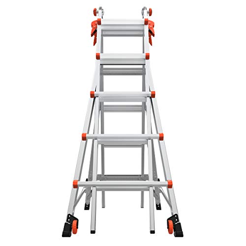 Little Giant Ladder Systems 15422-801 Velocity 22 Type IA w/Ratcheting Levelers