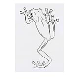 'Tree Frog' Temporary Tattoo - Water Resistant, Skin-Safe, Non-Toxic Transfer (TO00033102)
