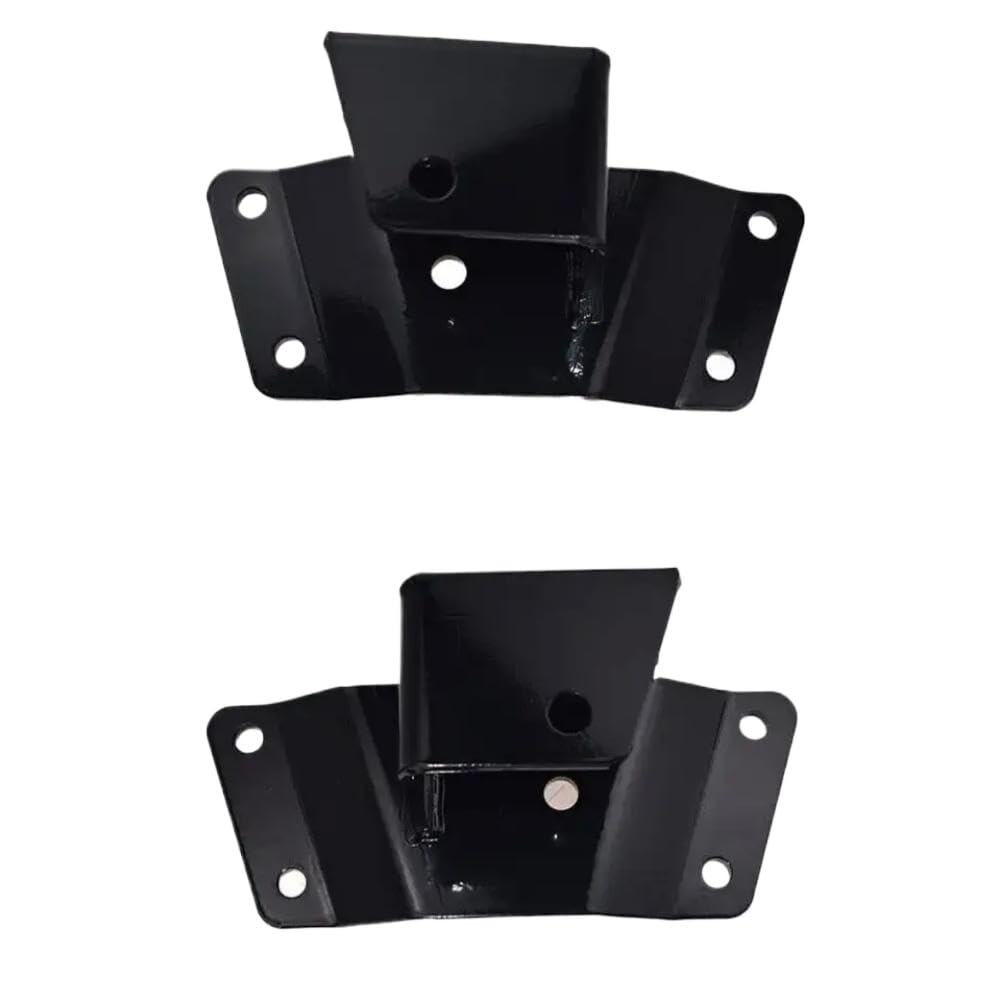 Kit d'abaissement 2 pièces en métal pour supports d'essieu arrière de 2 pouces Compatible With Silverado Sierra 1500 1988-1998 2WD 4WD EM-1051