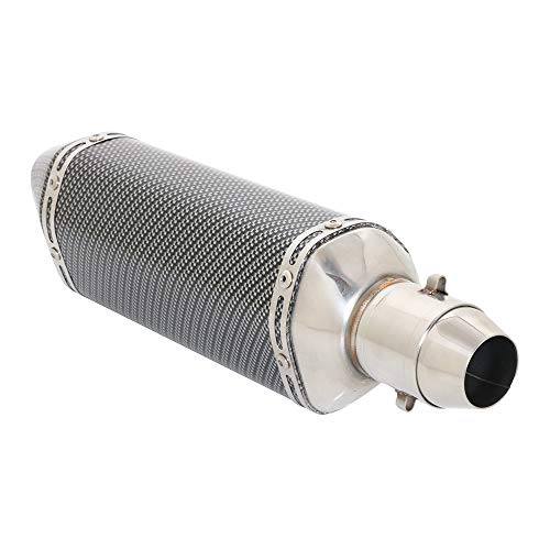 image for JFG RACING Slip On Exhaust Motorcycle Muffler Pit Dirt Bike Exhaust AT