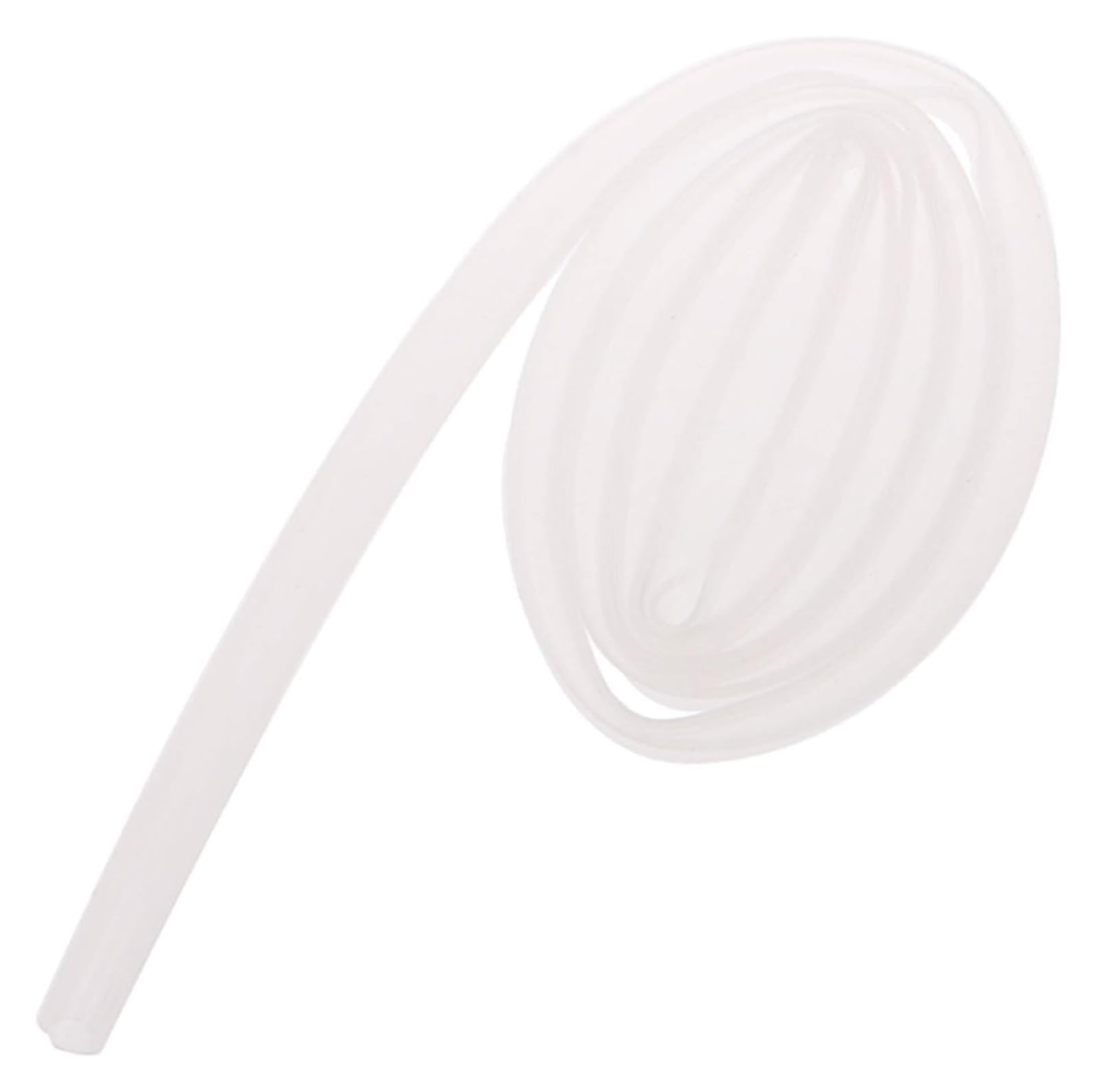 Manguera transparenteTubo flexible transparente de 10 mm de diámetro interior x 12 mm de diámetro exterior, tubo de silicona, tubo de manguera flexible, 1 m, transparente 63HF ligero (longitud 6x8 mm)