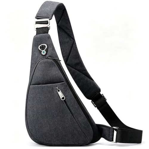 Image of Anti-Theft Sling Bag, Fashion Multiple Pockets Crossbody Bag for Travel