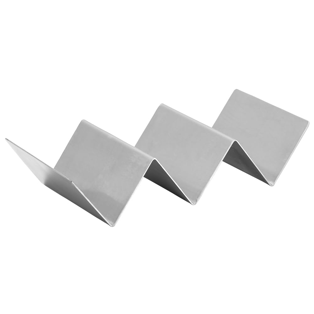 2-3 Shell Stainless Taco Holder, Each