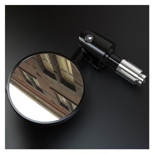 Espejos retrovisores moto retro plegables de 16-18mm para manillar de motocicleta