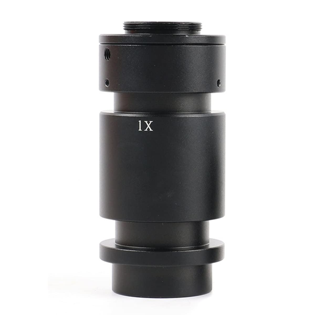 Microscope 0.4X 1X Industry Mono Lens Zoom C Mount Adapter Lens for 0.7X-5X Adjustable Magnification(1x)