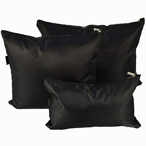 Organizador de Mala Viagem Necessaire Kit 6 Peças Preto CBRN12756