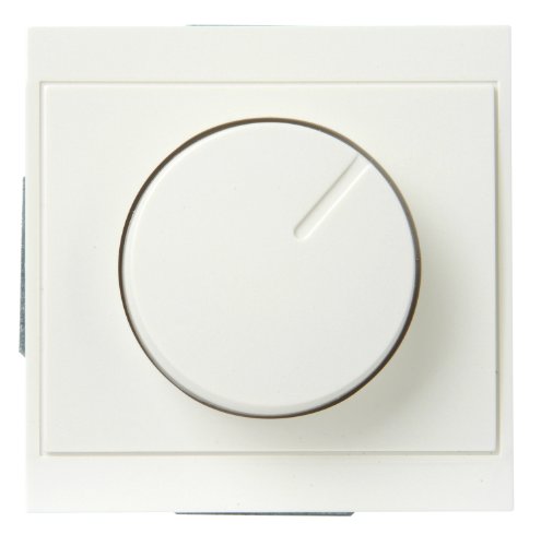 Kopp 803801088 Malta Dimmer mit Druck Wechsel (Phasenanschnitt) RL, Creme-weiß