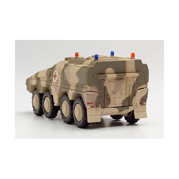 herpa 745161 -  GTK Boxer Sanitätsfahrzeug Fahrzeug, dekoriert, Beige – Bild 6