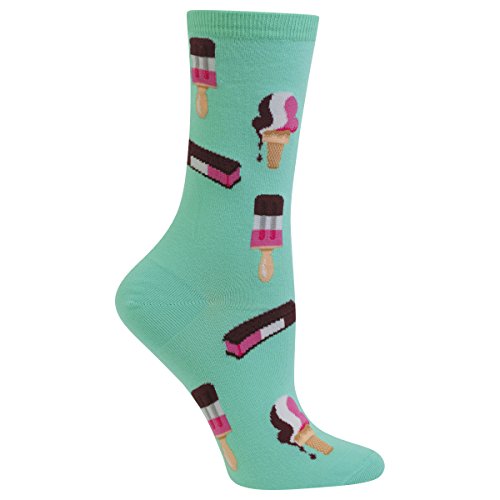 Image of Hot Sox Women's Novelty Geometric Pattern Crew