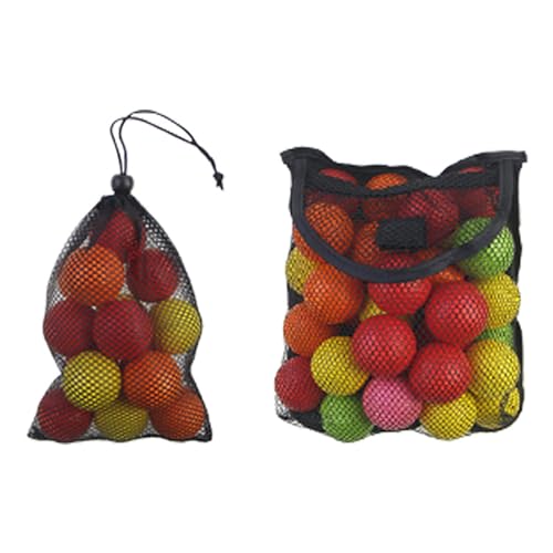 Portable Net Bag Holder Drawstrings Bag Large Capacity Nylons Mesh Carrying Pouches for Easy Organization4