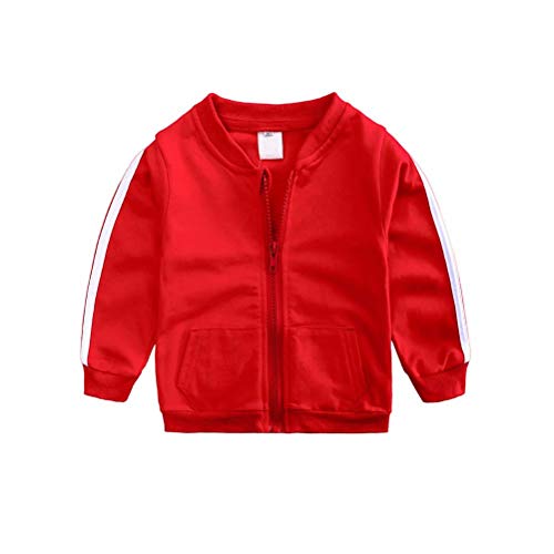 Baby Boy Girl Hoodie Tracksuit Zipper Jacket Outfits Set2