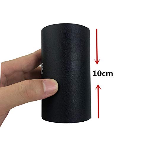 Yija Self Adhesive Black Frosted Wallpaper Border Stick Waterproof Wall Border Easy To Apply Kitchen Bathroom Tiles Sticker 4.2X393 Inch #TOP3