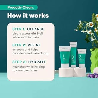 Proactiv Clean 3 Step Acne Treatment Routine