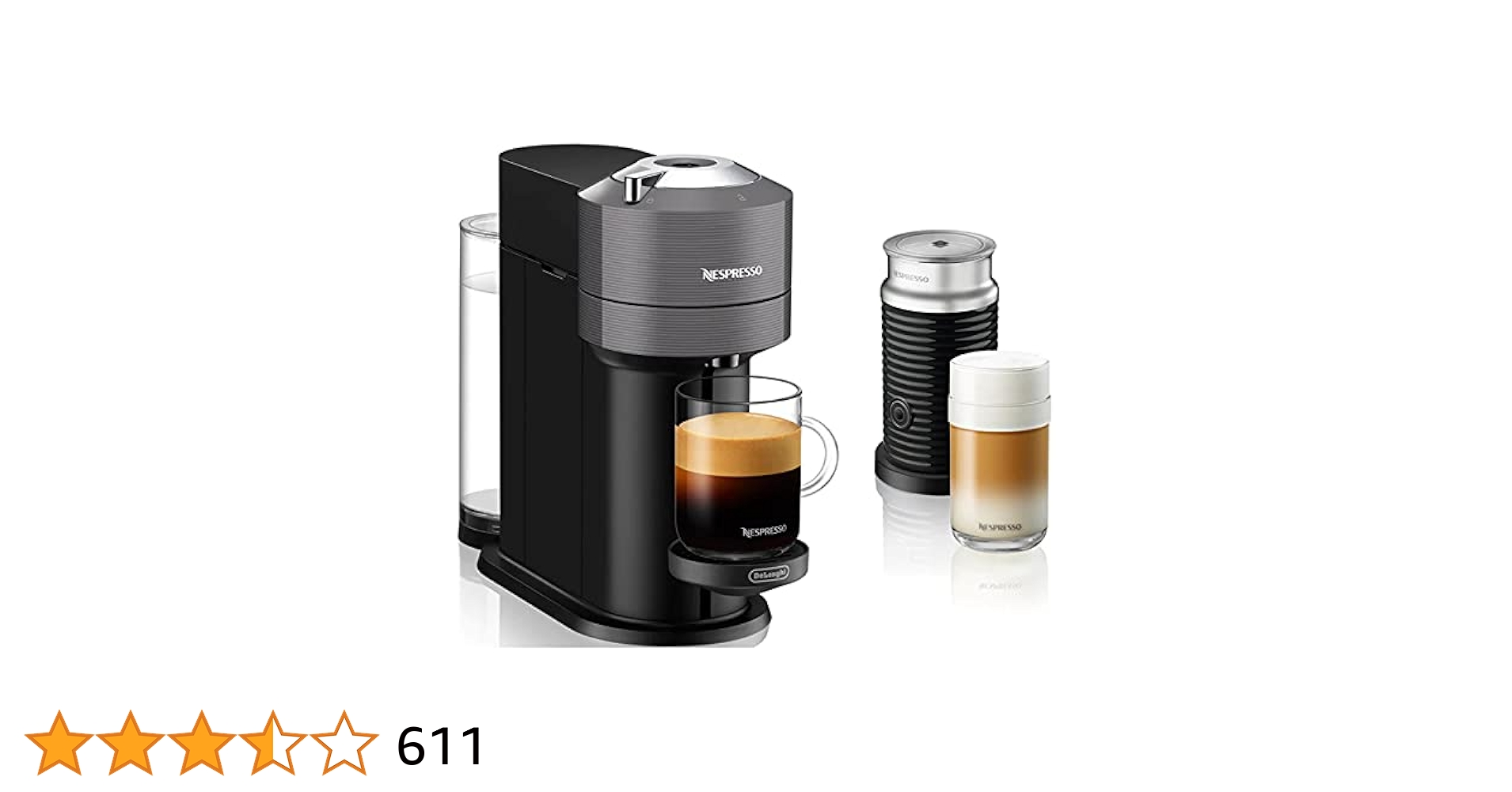 Nespresso Vertuo Next Coffee and Espresso Machine by De