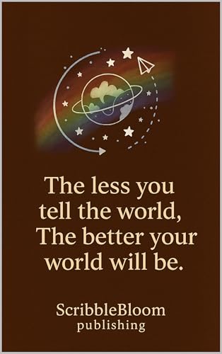 The Less You Tell the World, The Better Your World Will Be: Protect Your Peace, Stop Oversharing, and Build a Life That Doesn’t Need an Audience