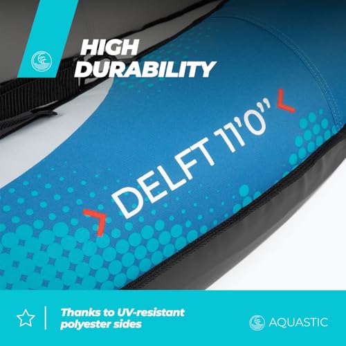 Kayak gonflable 2 places AQUASTIC anti-crevaison avec housse
