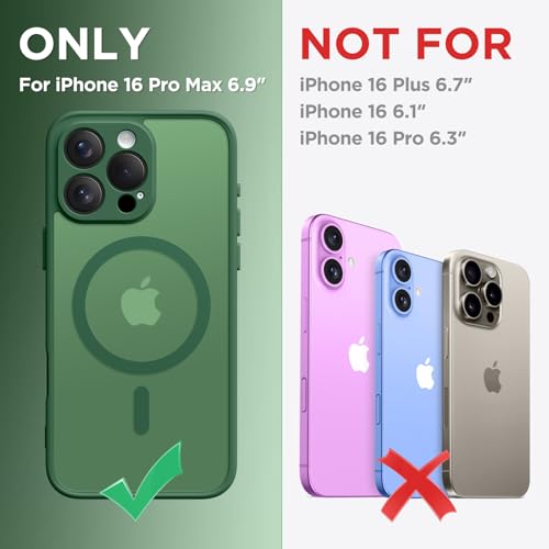 Coque iPhone 16 Pro Max haut de gamme mate vert lotus protection intégrale - 2