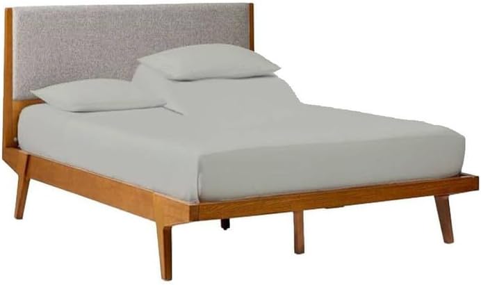 Top Split King Juego de sábanas para cama ajustable, juego de 4 piezas superior media dividida King para cama elevadora, juego de sábanas de