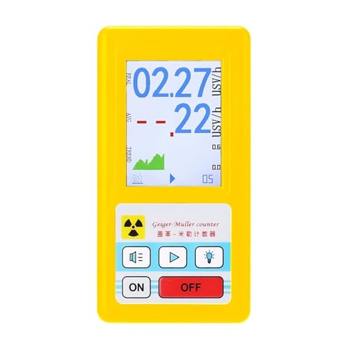 ガイガーカウンター核放射線検出器個人線量計X線ベータガンマ検出器LCD放射能検査器大理石 速い正確(BR-6-02)