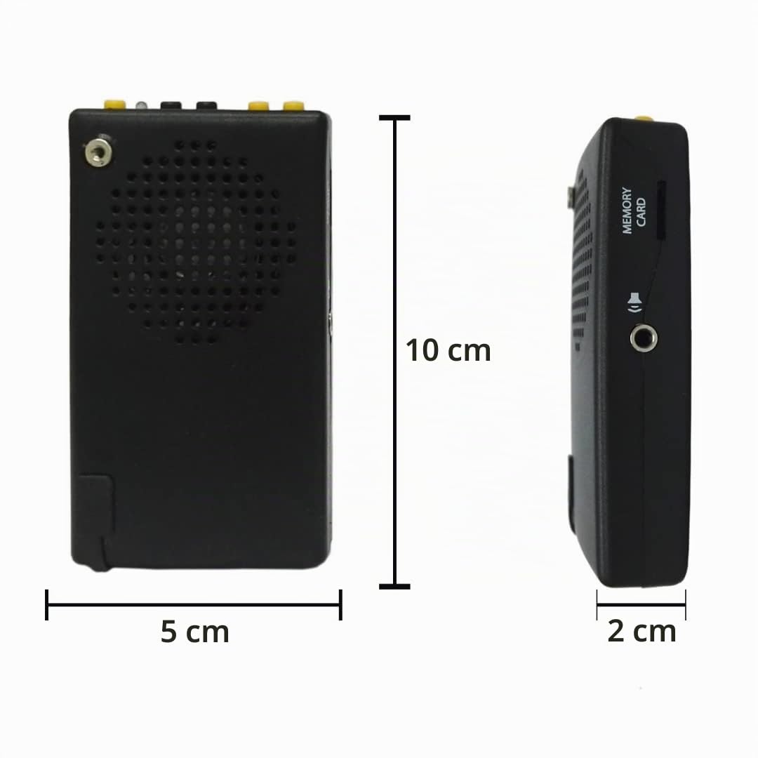 MultiSound - Micro-Lit richiamo elettronico con Telecomando e Memoria. specifico per Tordo e Allodola e in Generale per la Piccola migratoria.