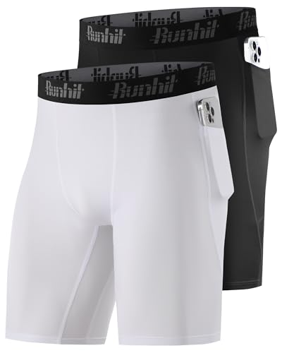 Runhit 2 Pack Compression Shorts