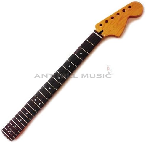 Mighty Mite Electric Guitar Neck - Jumbo CBS Strat Neck - Vintage Tint Rosewood