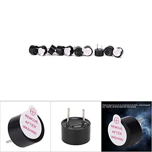 10pcs DC 3V Campainha Ativa Alarme Eletromagnético Beeper 9x6MM 9x5.5MM Inserção Reta Tubo de Vedaçã