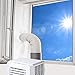 Produktbild 300cm/3M Hot Air Stop Yinong-eu Fensterabdichtung für mobile Klimageräte und Ablufttrockner Luftentfeuchter,AirLock Für Fenster, Dachfenster, Flügelfenster (Fenster 300cm)