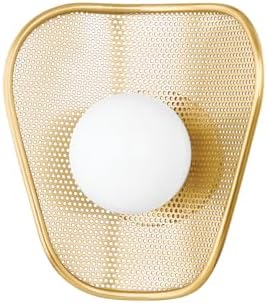 Mitzi H905101-AGB Marta - 1 Light Wall Sconce 10 inches Tall and 9 inches Wide - Aged Brass