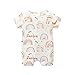 Baby Short Sleeve Bodysuit 3-6 Months Rainbow Printed Mother's Day Gift Fashion