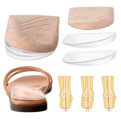 Vigorrwalk Adjustable 3-Layer Heel Inserts