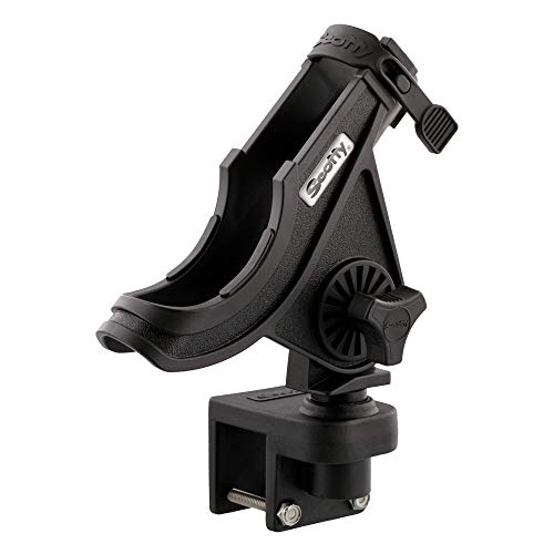 Scotty #284-BK Baitcaster/Spinning Rod Holder w/ #243 Square Rail Mount , Black by Scotty - Image 3