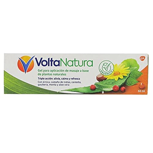 Voltanatura Gel Masaje | Crema para aliviar el dolor de las contracturas | 50ml