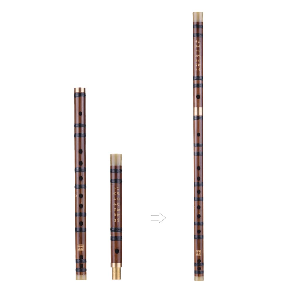 Bitter Flûte Dizi Bambou Pluggable Traditionnel Chinois Main Musical À Souffle Instrument Bouton C Studio Niveau Professionnel Performance