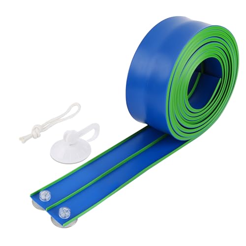 Image of Flexible Race Car Track 15 Ft Starter Set with Suction Cups Compatible with Diecast 1 /64th Car for Ages 3 & Up Track Long Rolls Up Portable Racetrack