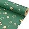 43cm *10m Floral Wrapping Paper Roll With Rose Love Heart,Topeedy ECO