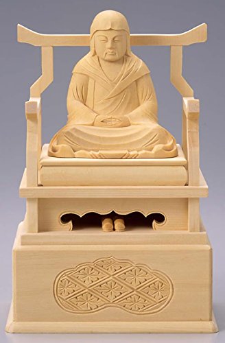 仏像 伝教大師(桧/ヒノキ) 3.0寸 仏像 伝教大師(桧/ヒノキ) 3.0寸