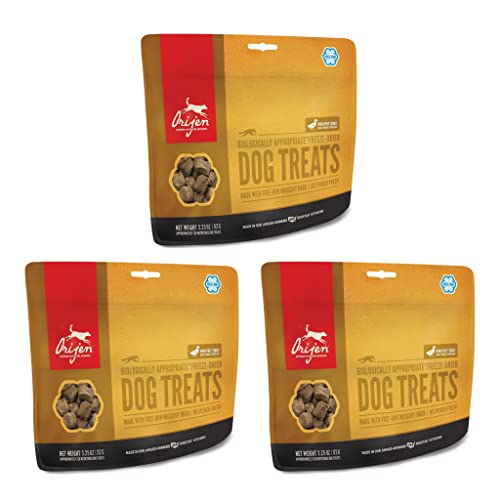 Orijen Duck FreezeDried Dog Treats 3.25 oz. Each 3 Pack Gourmetian