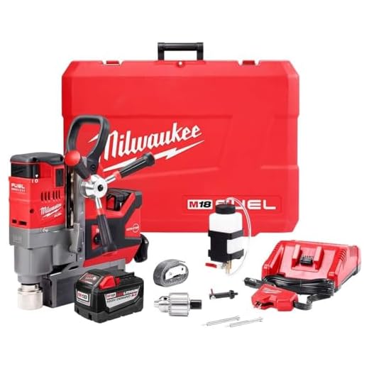 Milwaukee M18 FUEL 1.5" Lineman Mag Drill Kit