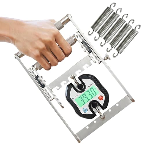 Handtrainer – Verstellbare Widerstandsfedern, rutschfester Griff für Handgelenk- und Unterarm-Krafttraining