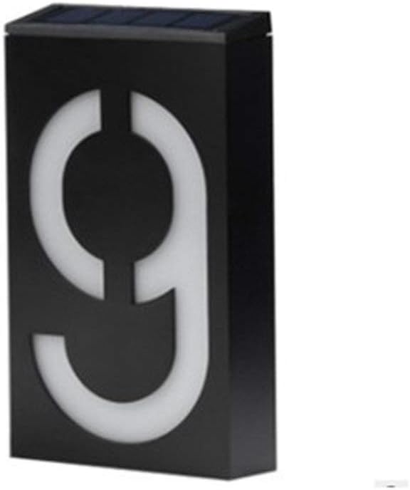 targhette di indirizzo solare